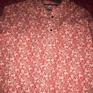 Cubavera men's short sleeve button up -Large